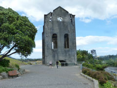 Cornish pumphouse, Waihi, January 2013